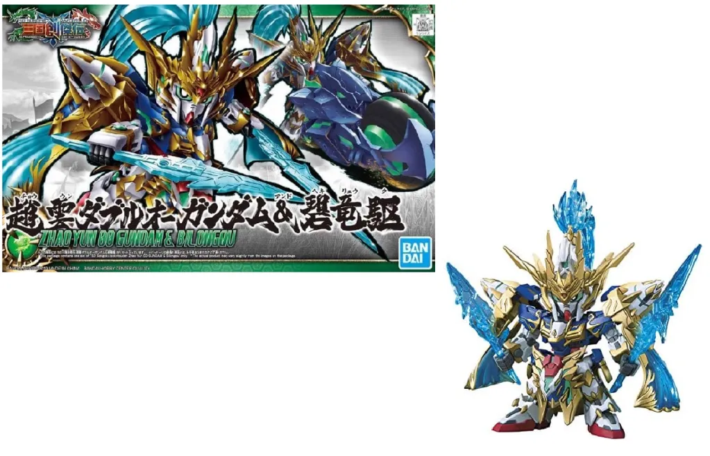 GUNDAM - SD Sangoku Soketsuden Zhao Yun 00 Gundam & Blue Dragon - 8c